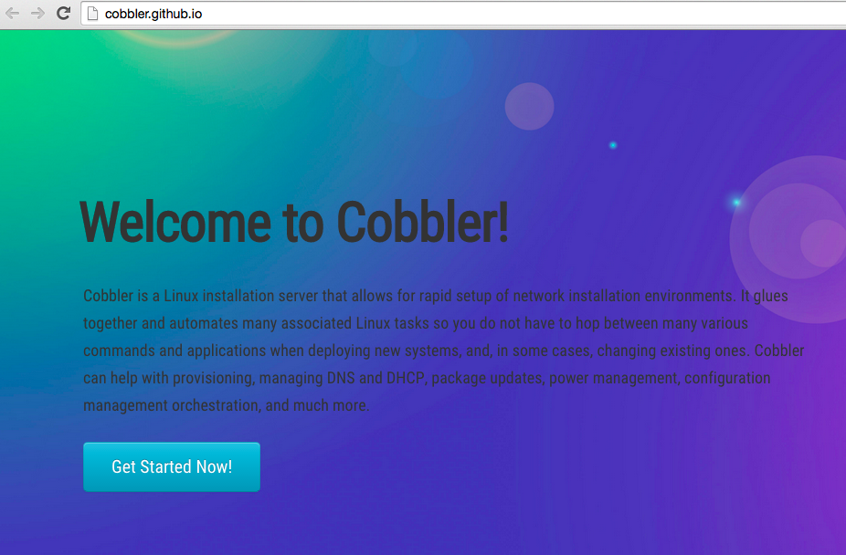 cobbler interface